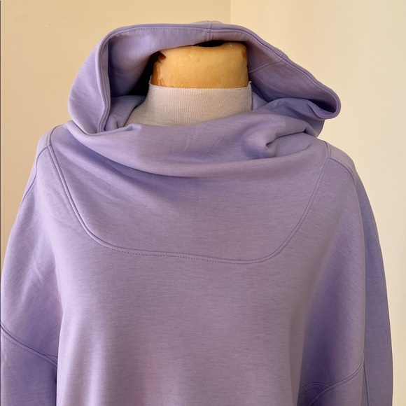 NWOT! Free People movement pick up the pace Hooded Sweatshirt in lavender frost.